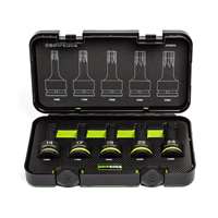 Grip Edge (GET-IHDM5S)- 5-Piece Metric Impact Hex Driver Set, 3/4" Drive
