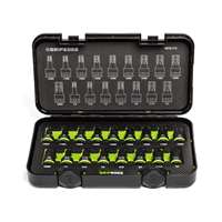 Grip Edge (GET-MIHC17S)- 17-Piece Master Impact Hex Driver Set, 1/2" Drive