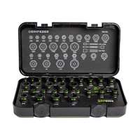 Grip Edge (GET-MX32S)- 32-Piece Master Socket Extractor Set, Standard