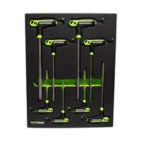 Grip Edge (GET-PHM8S)- 8-Piece Metric Hex T-Handle Set