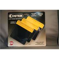 (GLE-1101) Coster Steel Auto Body Spreaders, 3 Steel Spreaders - 4"