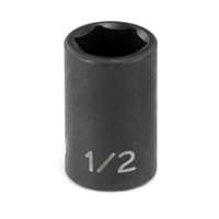 (GRY-1014R) 3/8" Drive x 7/16" Standard Impact Socket