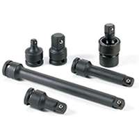 (GRY-1100) 6 pc. 3/8” Dr. Impact Adapter & Extension Set