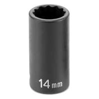 (GRY-1110MSD) 3/8" Drive x 10mm 12 Point Semi-Deep Impact Socket