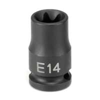 (GRY-1112ET) 3/8" Drive x E12 External Star Impact Socket