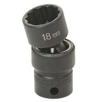 (GRY-1117UM) 3/8" Drive x 17mm 12 Point Standard Universal Socket
