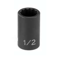 (GRY-1118R) 3/8" Drive x 9/16" 12 Point Standard Impact Socket