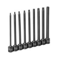 (GRY-1206T) 3/8" Drive 9 Pc. 6" Length Internal Star Set