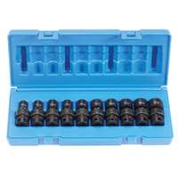(GRY-1210UM) 10 Pc. 3/8" Drive 6 Point Metric Universal Socket Set