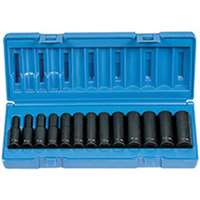 (GRY-1213MD) 3/8" Drive 13 Piece Deep Metric Set