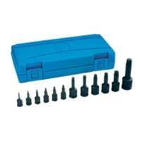 (GRY-1234T) Assorted Drive 12 Piece Int. Star Impact Driver Set