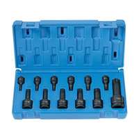 (GRY-1235TT) 12 Pc. 1/4", 3/8", 1/2" Tamper-Proof Star Driver Set