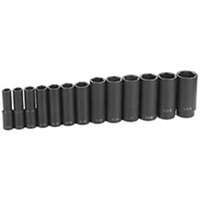 (GRY-1312D) 1/2" Drive 13 Piece Deep Set