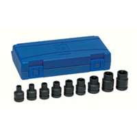 (GRY-1319ET) 1/2" Drive 9 Piece External Star Impact Socket Set