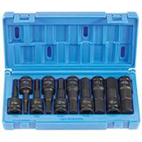 (GRY-1498MH) 1/2" Drive 10 Piece Metric Hex Driver Set