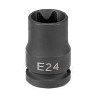 (GRY-2120ET) 1/2" Drive x E20 External Star Impact Socket