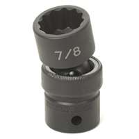 (GRY-2124U) 1/2" Drive x 3/4" Standard Universal Socket- 12 Point