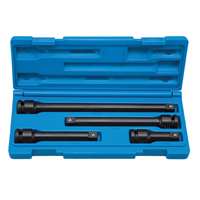 (GRY-2204E) 1/2" Drive Friction Ball Extension Set