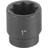 (GRY-2526S) 1/2" Drive x 13/16" Standard Impact Socket- 8 Point