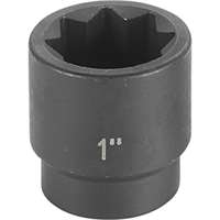(GRY-2530S) 1/2" Drive x 15/16" Standard Impact Socket- 8 Point