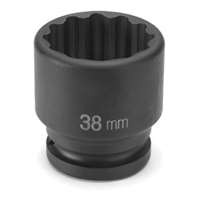 (GRY-3124M) 3/4" Drive x 24mm 12 Point Standard Impact Socket