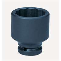 (GRY-3124R) 3/4" Drive x 3/4" 12 Point Standard Impact Socket