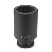 (GRY-3128D) 3/4" Drive x 7/8" 12 Point Deep Impact Socket