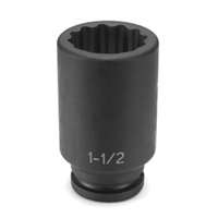 (GRY-3130D) 3/4" Drive x 15/16" 12 Point Deep Impact Socket