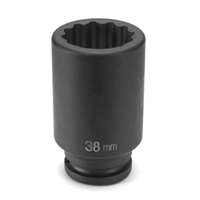 (GRY-3130MD) 3/4" Drive x 30mm 12 Point Deep Impact Socket