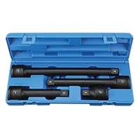 3/4" Drive Standard and Deep Length Friction Ball Extension Set
