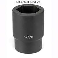 (GRY-5048R) #5 Spline x 1-1/2" Standard Impact Socket