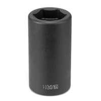 (GRY-5223C) #5 Spline x 1-1/2" x 13/16" Deep Square Budd Impact Socket