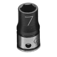 (GRY-81007M) 3/8" Drive x 7mm Standard Duo-Socket - 6 Point