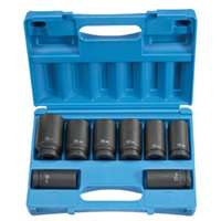 (GRY-8134MD) 3/4" Drive 8 Piece Deep Metric Set