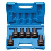 (GRY-9196MH) 1" Drive 6 Pc. Standard Hex Driver Set