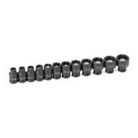 (GRY-9712MG) 1/4" Drive 12 Pc. Metric Magnetic Impact Socket Set