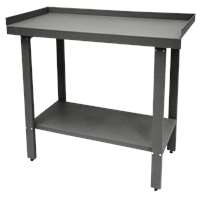 59" INDUSTRIAL GRAY WORKBENCH
