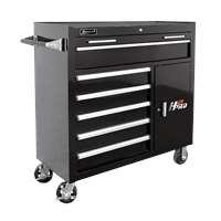 41" H2Pro 6 Drawer w/ 2 Drawer Comp Roller  - Blue 