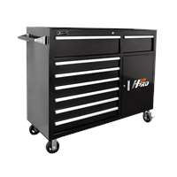 56" H2Pro  8 Drawer w/ 2 Drawer Comp Roller - Black 