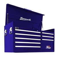 56" H2Pro Series 8 Drw Top Chest - Blue 