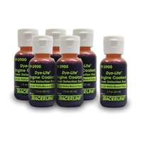 (HBF-TP3900) Dye-Lite Water-Based Engine Coolant & Auto Body Leak Check Dyes, 6-Pack, 1 oz.