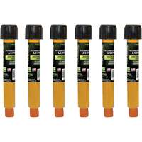 (HBF-TP9870-P6) EZ-Ject Universal/Ester Multi-Dose A/C Dye Cartridges, 6-Pack, 0.5 oz.