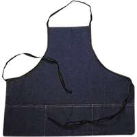 Deluxe Denim Apron, Heavy Duty All-denim With Pockets.