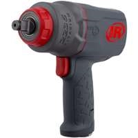 Ingersoll Rand (IR2236QTIMAX) - DXS2 1/2" Air Impact Wrench, Quiet, 1500 ft-lb Torque, Titanium Hammercase, Friction Ring Retainer, Pistol, Interchangeable Anvil, Multi-functional Tool