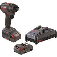 1/4in Hex 20v Cordless Compact Screwdriver 2 Battery Kit