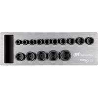 (IRC-DXSK2M15) DXS2 DRIVE HEX METRIC IMPACT SOCKET SET 15-PIECE