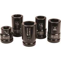 (IRC-SK8C5TN) 5PC 1IN IMPACT SOCKET SET