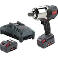 1" 20V Cordless Impact Wrench 2 Battery Kit, 2000 ft-lb Torque, Friction Ring Thru-Hole