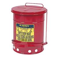 10-Gallon Oily Waste Can for General Use