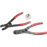 (KDT-68-065G) 2 Pc. Light Duty Retaining Ring Plier Set with Tips